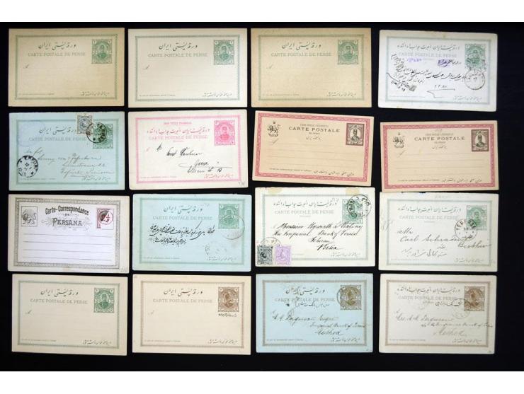 ca.1891/1906, approximately 240 postal stationery cards, mostly used but some unused, also includes used and unused postal re
