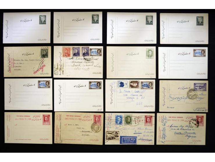 1910/1972, stationery cards, approximately 215 items, used and unused, highlights include unused 1921 5 ch. on 2 ch. green, u