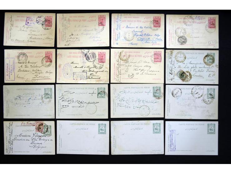 1910/1972, stationery cards, approximately 215 items, used and unused, highlights include unused 1921 5 ch. on 2 ch. green, u