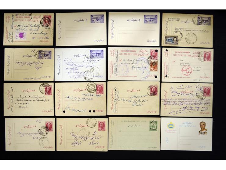 1910/1972, stationery cards, approximately 215 items, used and unused, highlights include unused 1921 5 ch. on 2 ch. green, u