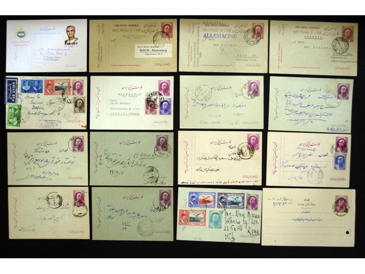 1910/1972, stationery cards, approximately 215 items, used and unused, highlights include unused 1921 5 ch. on 2 ch. green, u