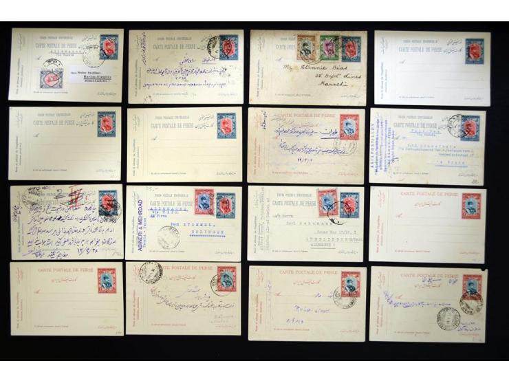 1910/1972, stationery cards, approximately 215 items, used and unused, highlights include unused 1921 5 ch. on 2 ch. green, u
