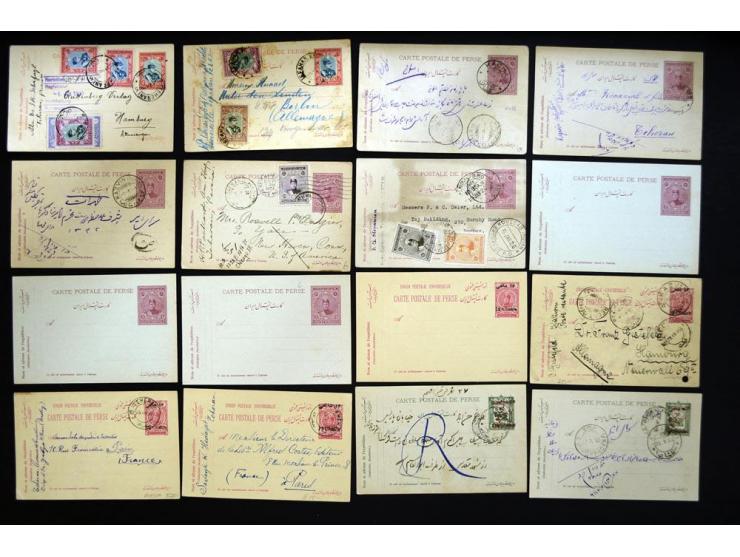 1910/1972, stationery cards, approximately 215 items, used and unused, highlights include unused 1921 5 ch. on 2 ch. green, u