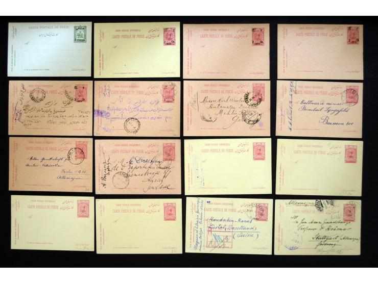 1910/1972, stationery cards, approximately 215 items, used and unused, highlights include unused 1921 5 ch. on 2 ch. green, u