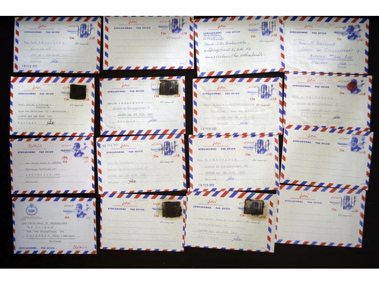 1956/80 (ca.), about 240 aerogrammes, unused and used, includin some better items