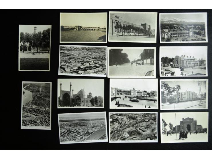 POSTCARDS: 1900/70(ca.), approximately 360 postcards, many RPPC, many street and city views, mostly unfranked or with foreign