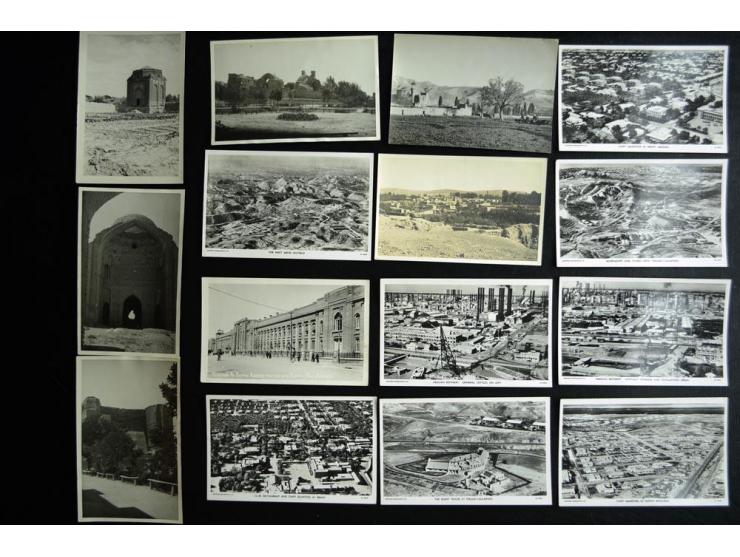 POSTCARDS: 1900/70(ca.), approximately 360 postcards, many RPPC, many street and city views, mostly unfranked or with foreign