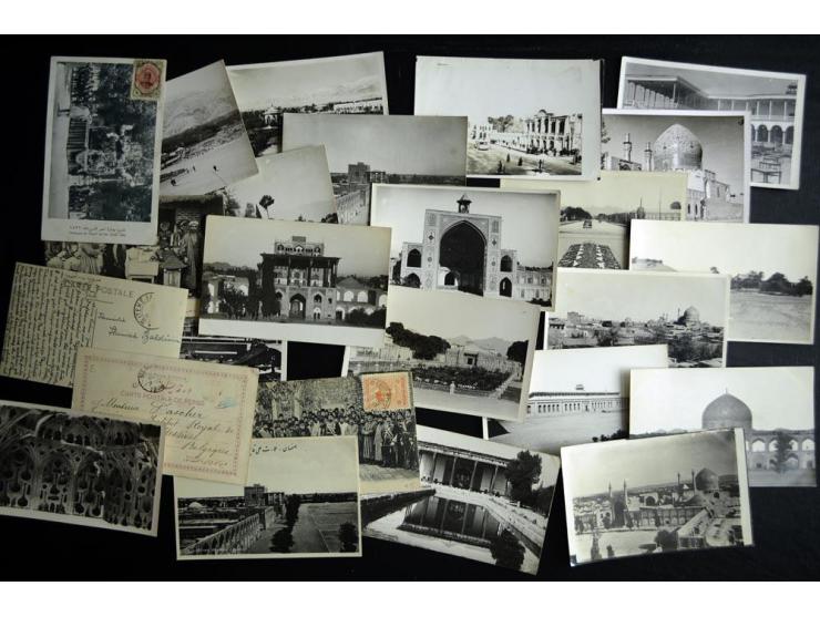 POSTCARDS: 1900/70(ca.), approximately 360 postcards, many RPPC, many street and city views, mostly unfranked or with foreign