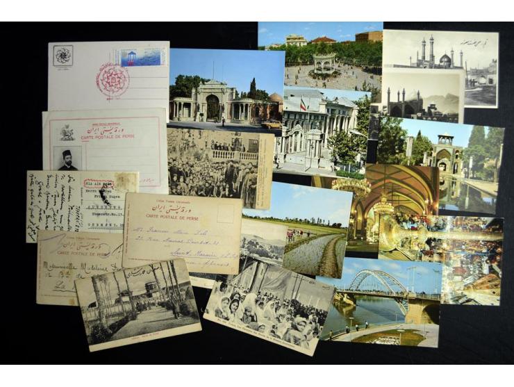 POSTCARDS: 1900/70(ca.), approximately 360 postcards, many RPPC, many street and city views, mostly unfranked or with foreign