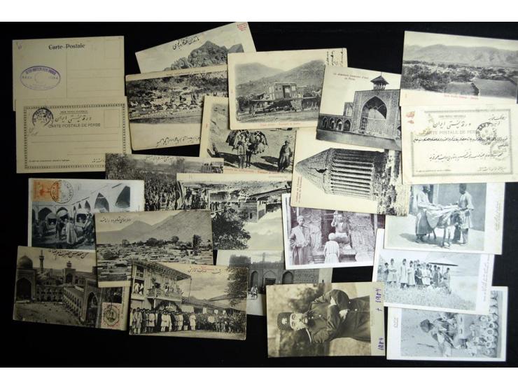 POSTCARDS: 1900/70(ca.), approximately 360 postcards, many RPPC, many street and city views, mostly unfranked or with foreign