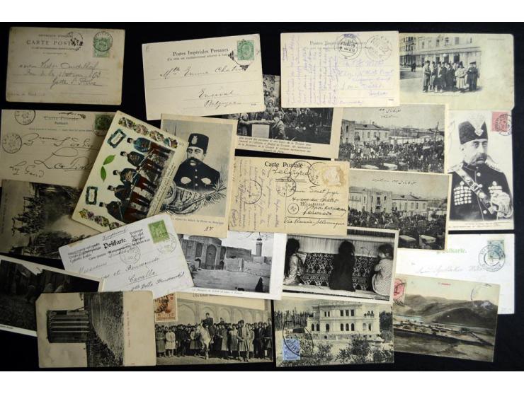 POSTCARDS: 1900/70(ca.), approximately 360 postcards, many RPPC, many street and city views, mostly unfranked or with foreign