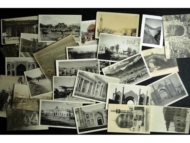 POSTCARDS: 1900/70(ca.), approximately 360 postcards, many RPPC, many street and city views, mostly unfranked or with foreign