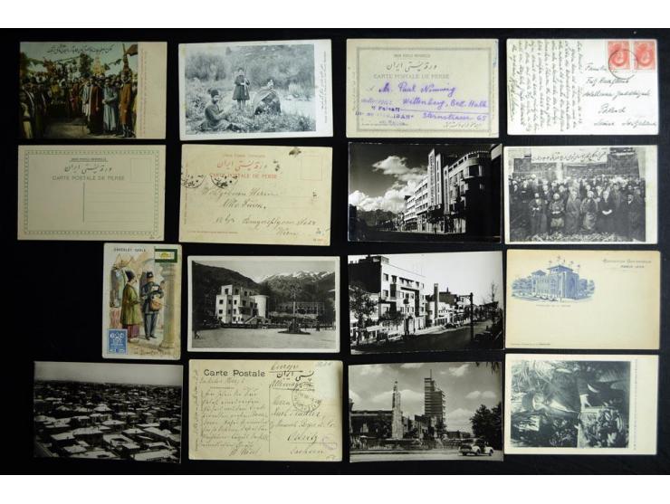 POSTCARDS: 1900/70(ca.), approximately 360 postcards, many RPPC, many street and city views, mostly unfranked or with foreign