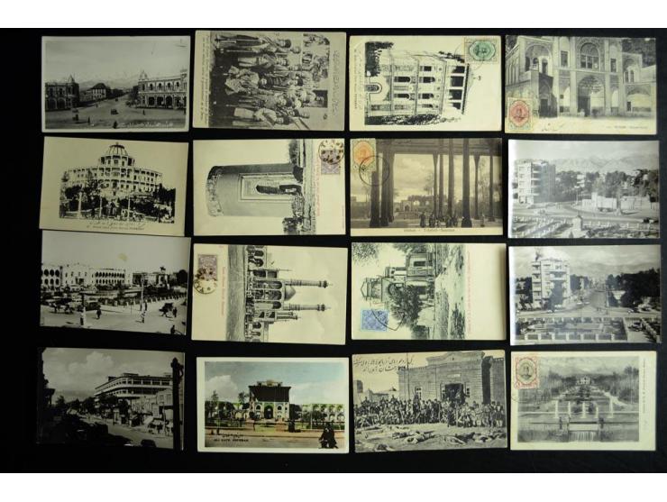 POSTCARDS: 1900/70(ca.), approximately 360 postcards, many RPPC, many street and city views, mostly unfranked or with foreign
