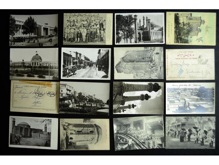 POSTCARDS: 1900/70(ca.), approximately 360 postcards, many RPPC, many street and city views, mostly unfranked or with foreign