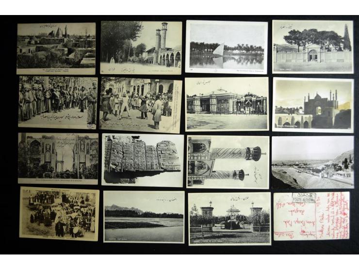 POSTCARDS: 1900/70(ca.), approximately 360 postcards, many RPPC, many street and city views, mostly unfranked or with foreign