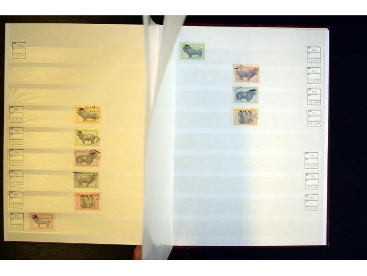 1924/59, ungebrauchte und gestempelte Sammlung mit Doubletten im Einsteckbuch, dabei Mi.-Nr. 14a (Mi. 600,-) und Mi.-Nr. 22, 