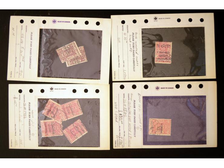 1916/91, postfrischer, ungebrauchter und gestempelter Bestand mit Hedschas und Nedschd, dabei gute Ausgaben, Abarten wie kopf