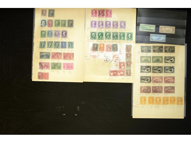 1847/1930 (ca.), ungebrauchte und gestempelte kleine Partie, dabei Mi.Nr. 25,86,88(2),101,124(4),125(4),151 gestempelt, Mi.Nr