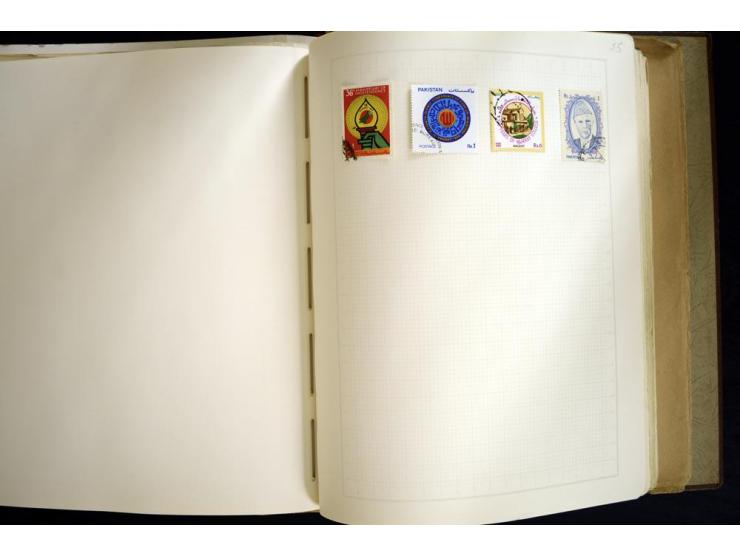 1870/1980, interessante Partie mit Teilsammlungen und Doubletten, Schwerpunkt Asien mit Thailand, China, Pakistan, Japan und 