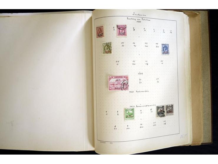 1870/1980, interessante Partie mit Teilsammlungen und Doubletten, Schwerpunkt Asien mit Thailand, China, Pakistan, Japan und 