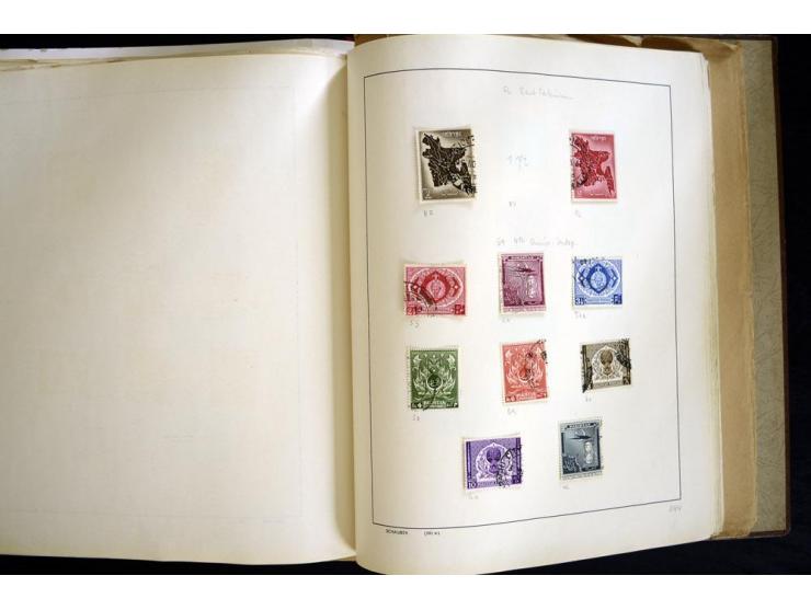 1870/1980, interessante Partie mit Teilsammlungen und Doubletten, Schwerpunkt Asien mit Thailand, China, Pakistan, Japan und 