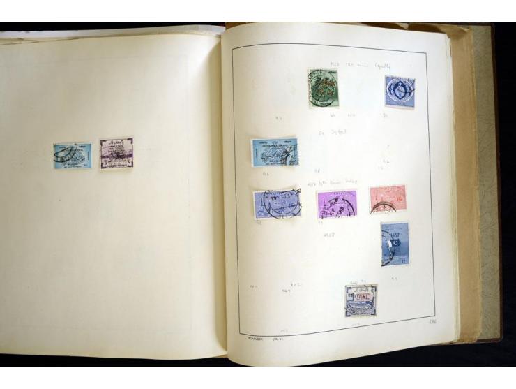 1870/1980, interessante Partie mit Teilsammlungen und Doubletten, Schwerpunkt Asien mit Thailand, China, Pakistan, Japan und 