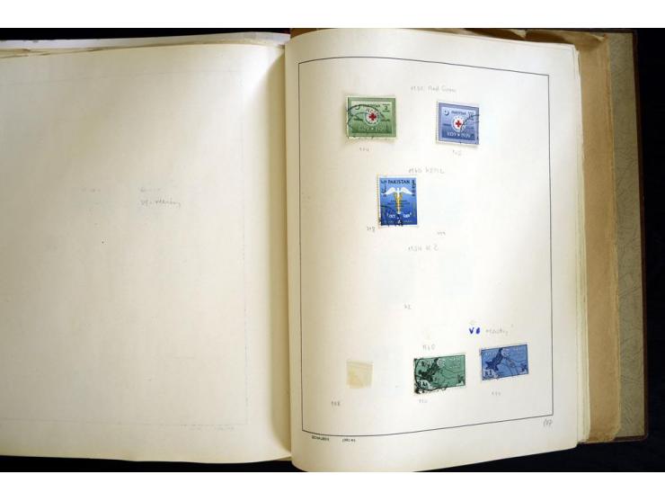 1870/1980, interessante Partie mit Teilsammlungen und Doubletten, Schwerpunkt Asien mit Thailand, China, Pakistan, Japan und 
