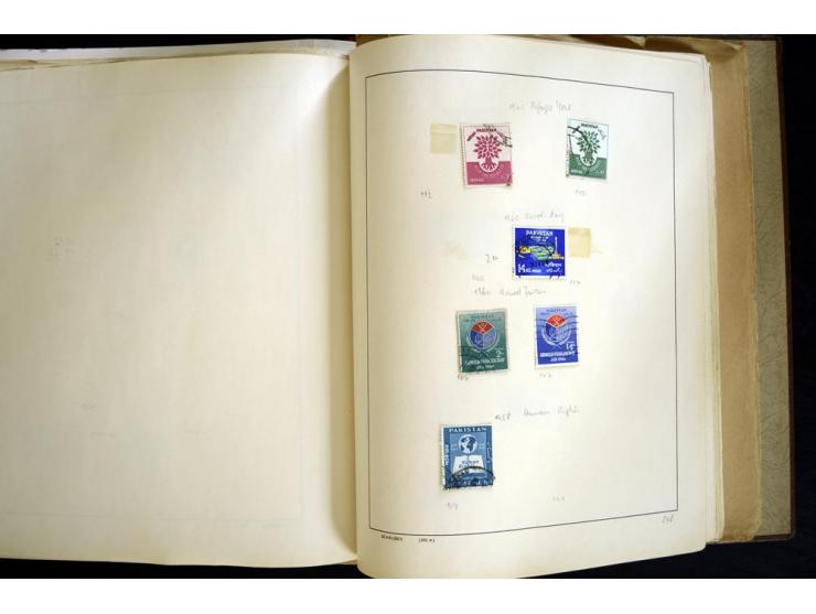 1870/1980, interessante Partie mit Teilsammlungen und Doubletten, Schwerpunkt Asien mit Thailand, China, Pakistan, Japan und 