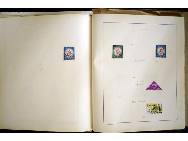 1870/1980, interessante Partie mit Teilsammlungen und Doubletten, Schwerpunkt Asien mit Thailand, China, Pakistan, Japan und 