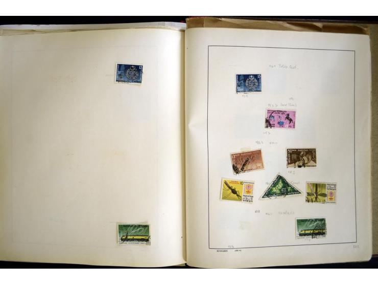1870/1980, interessante Partie mit Teilsammlungen und Doubletten, Schwerpunkt Asien mit Thailand, China, Pakistan, Japan und 