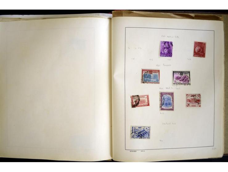 1870/1980, interessante Partie mit Teilsammlungen und Doubletten, Schwerpunkt Asien mit Thailand, China, Pakistan, Japan und 