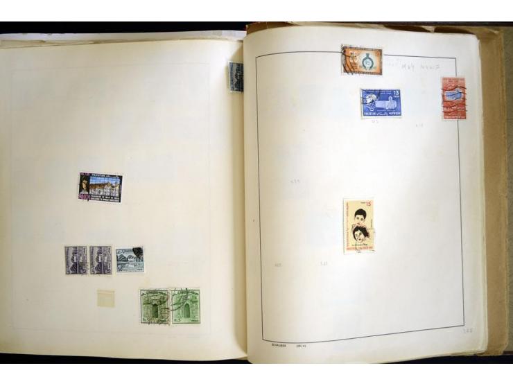 1870/1980, interessante Partie mit Teilsammlungen und Doubletten, Schwerpunkt Asien mit Thailand, China, Pakistan, Japan und 