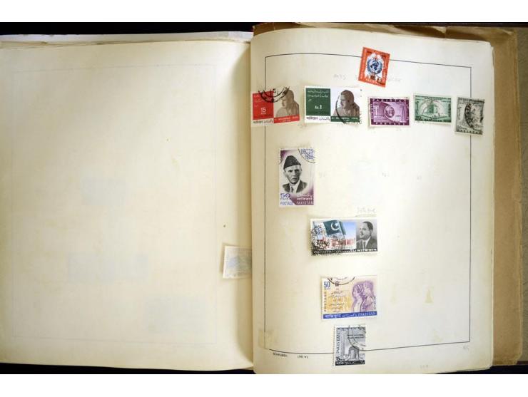 1870/1980, interessante Partie mit Teilsammlungen und Doubletten, Schwerpunkt Asien mit Thailand, China, Pakistan, Japan und 