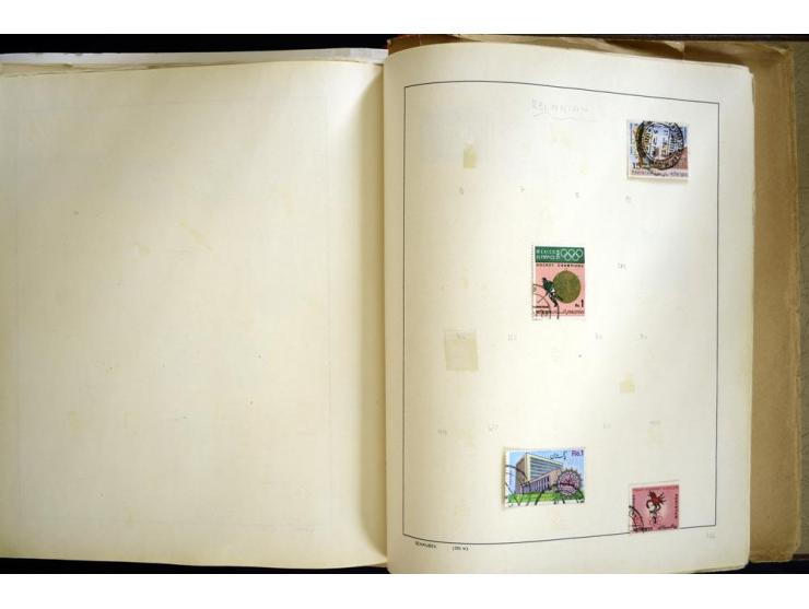 1870/1980, interessante Partie mit Teilsammlungen und Doubletten, Schwerpunkt Asien mit Thailand, China, Pakistan, Japan und 