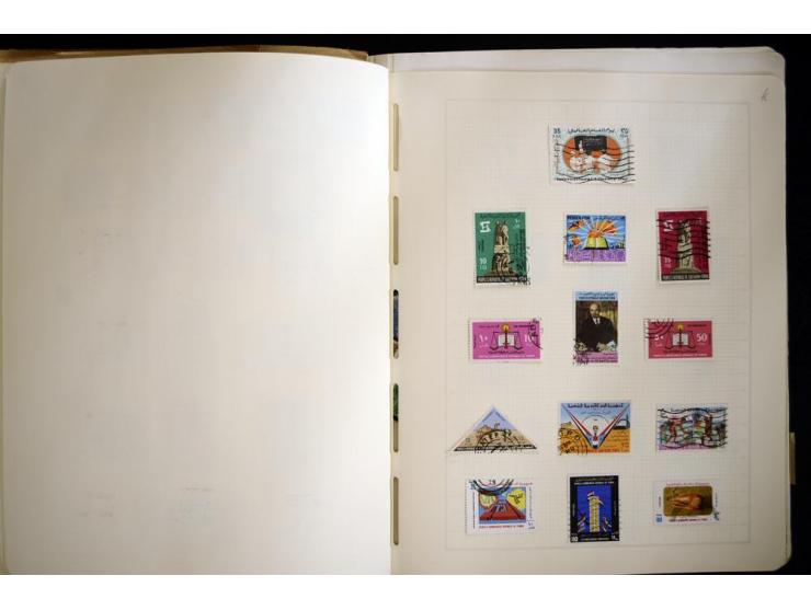 1870/1980, interessante Partie mit Teilsammlungen und Doubletten, Schwerpunkt Asien mit Thailand, China, Pakistan, Japan und 