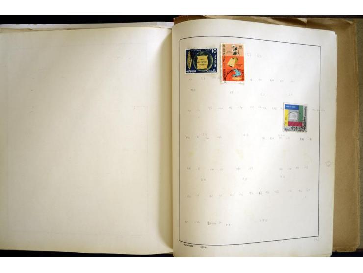 1870/1980, interessante Partie mit Teilsammlungen und Doubletten, Schwerpunkt Asien mit Thailand, China, Pakistan, Japan und 