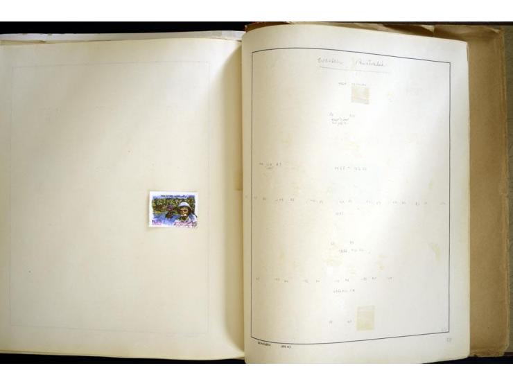 1870/1980, interessante Partie mit Teilsammlungen und Doubletten, Schwerpunkt Asien mit Thailand, China, Pakistan, Japan und 