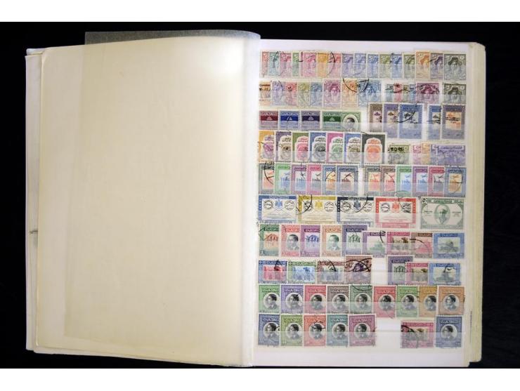 1870/1980, interessante Partie mit Teilsammlungen und Doubletten, Schwerpunkt Asien mit Thailand, China, Pakistan, Japan und 