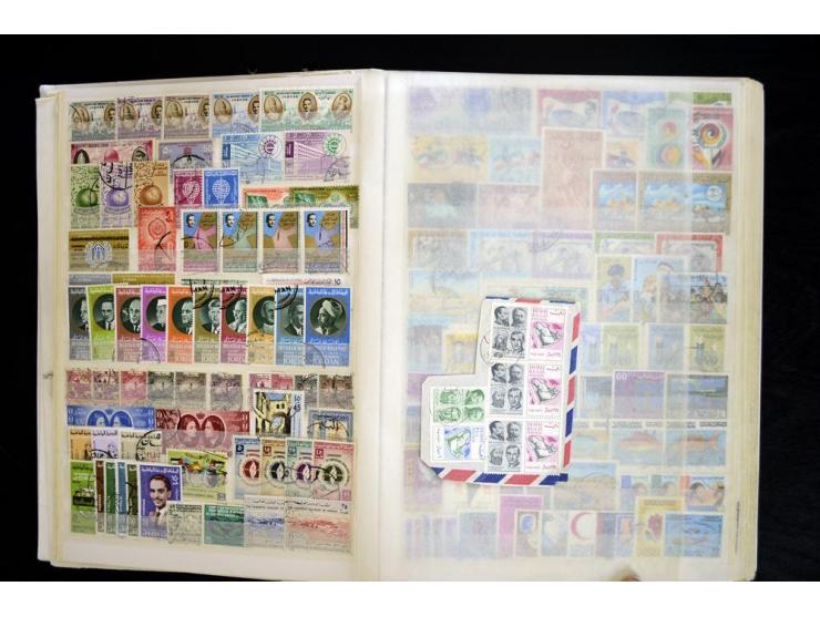 1870/1980, interessante Partie mit Teilsammlungen und Doubletten, Schwerpunkt Asien mit Thailand, China, Pakistan, Japan und 