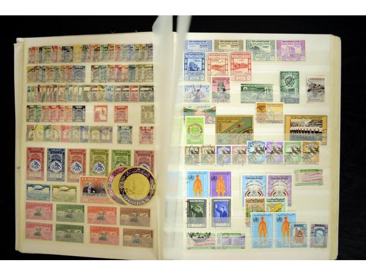 1870/1980, interessante Partie mit Teilsammlungen und Doubletten, Schwerpunkt Asien mit Thailand, China, Pakistan, Japan und 