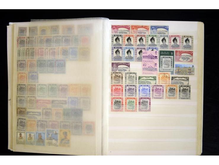 1870/1980, interessante Partie mit Teilsammlungen und Doubletten, Schwerpunkt Asien mit Thailand, China, Pakistan, Japan und 