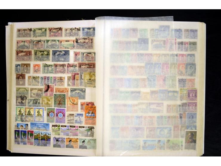 1870/1980, interessante Partie mit Teilsammlungen und Doubletten, Schwerpunkt Asien mit Thailand, China, Pakistan, Japan und 