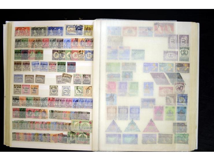 1870/1980, interessante Partie mit Teilsammlungen und Doubletten, Schwerpunkt Asien mit Thailand, China, Pakistan, Japan und 