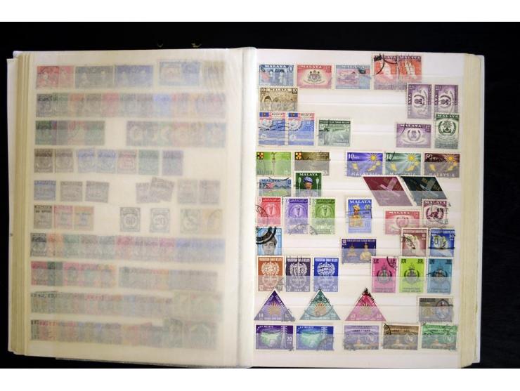 1870/1980, interessante Partie mit Teilsammlungen und Doubletten, Schwerpunkt Asien mit Thailand, China, Pakistan, Japan und 