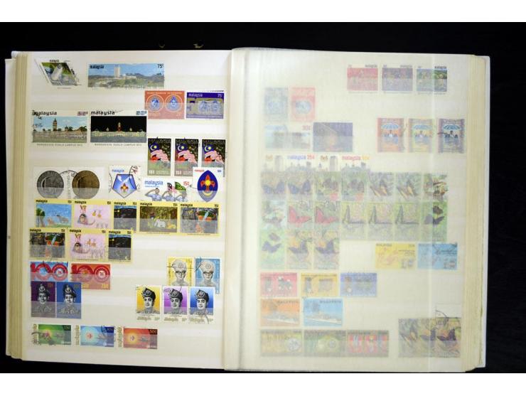 1870/1980, interessante Partie mit Teilsammlungen und Doubletten, Schwerpunkt Asien mit Thailand, China, Pakistan, Japan und 