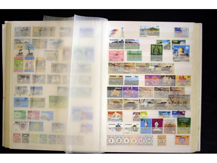 1870/1980, interessante Partie mit Teilsammlungen und Doubletten, Schwerpunkt Asien mit Thailand, China, Pakistan, Japan und 