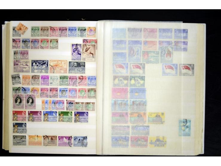 1870/1980, interessante Partie mit Teilsammlungen und Doubletten, Schwerpunkt Asien mit Thailand, China, Pakistan, Japan und 