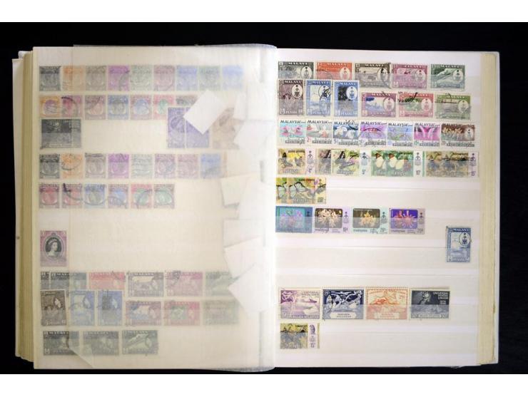 1870/1980, interessante Partie mit Teilsammlungen und Doubletten, Schwerpunkt Asien mit Thailand, China, Pakistan, Japan und 