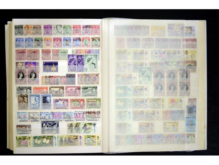 1870/1980, interessante Partie mit Teilsammlungen und Doubletten, Schwerpunkt Asien mit Thailand, China, Pakistan, Japan und 